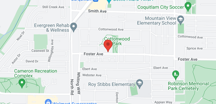 map of 216 553 FOSTER AVENUE